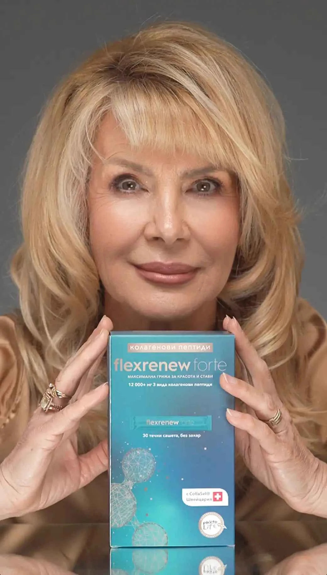 Flexrenew forte и Елизабет Стобс