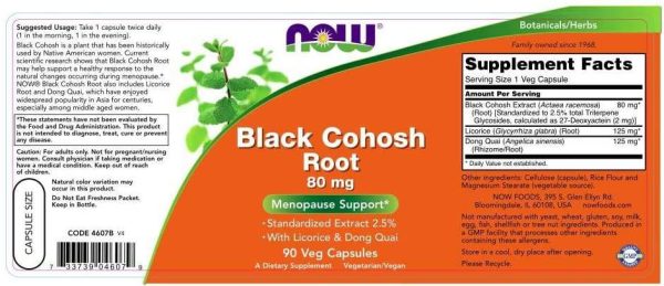 Black Cohosh Root 80 mg - Image 2