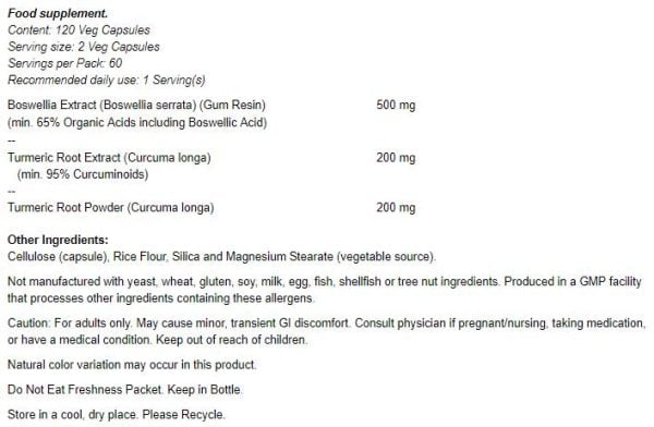 Boswellia Extract 250 mg - Image 2