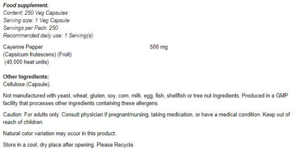 Cayenne 500 mg - Image 2