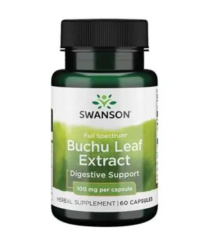 Full Spectrum Buchu Leaf 4:1 Extract 100mg. / 60 Caps.