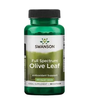 Full Spectrum Olive Leaf 400mg. / 60 Caps.