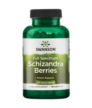 Full Spectrum Schizandra Berries 525mg. / 90 Caps.