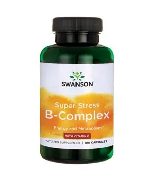 Super Stress B-Complex with Vitamin C / 100 Caps