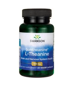 Suntheanine L-Theanine 100mg. / 60 Vcaps