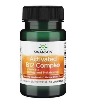 Activated B12 Complex - Natural Cherry Flavor / 60 Lozenges