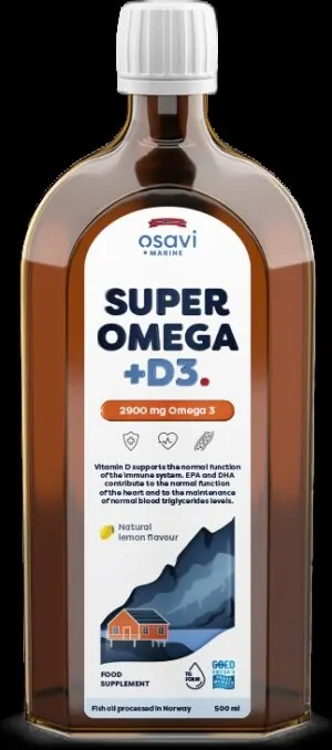 Super Omega Liquid + D3 2900 mg